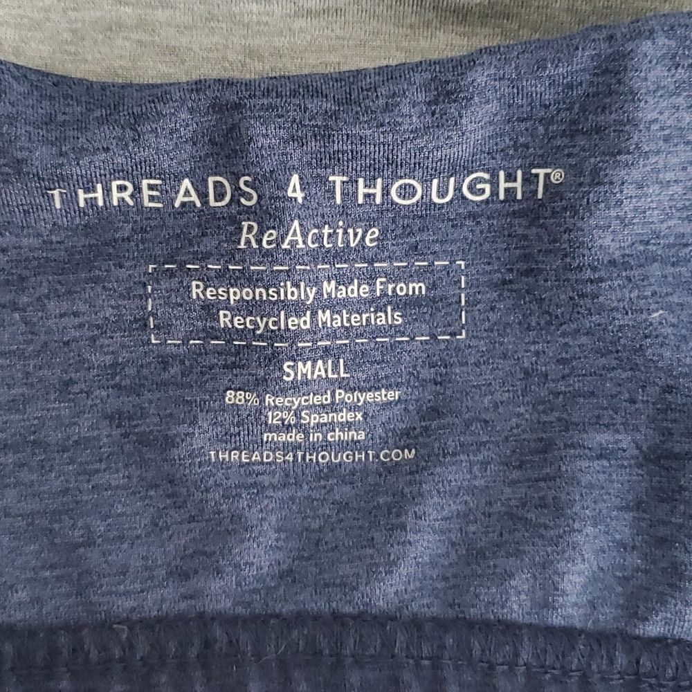 Threads 4 Thought Cropped Tank Strappy Colorblock Size S - Picture 4 of 7